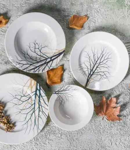 Service à Table 24 pièces en Céramique