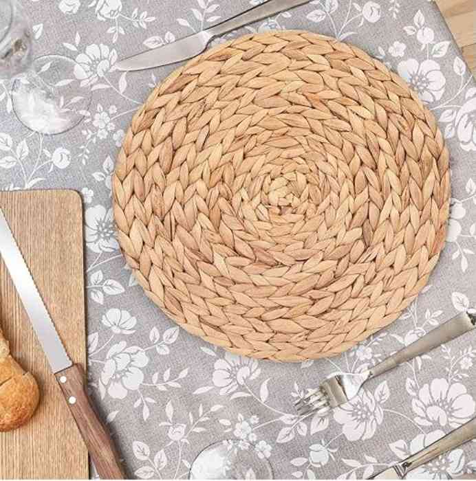 Set de Table de qualité en Osier tissé 35cm