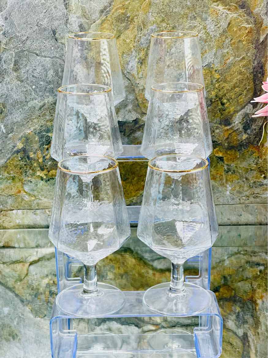 Service à Coupe 6 pièces en verre	