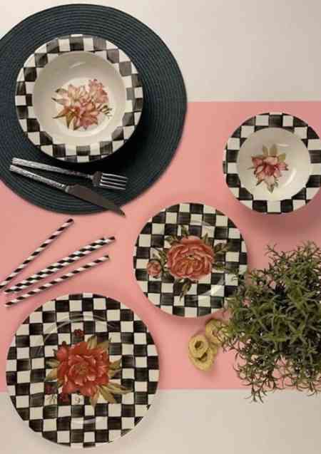 Service à Table 24 pièces en Céramique