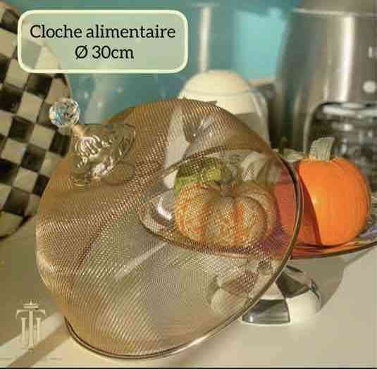 Cloche inoxydable Doré