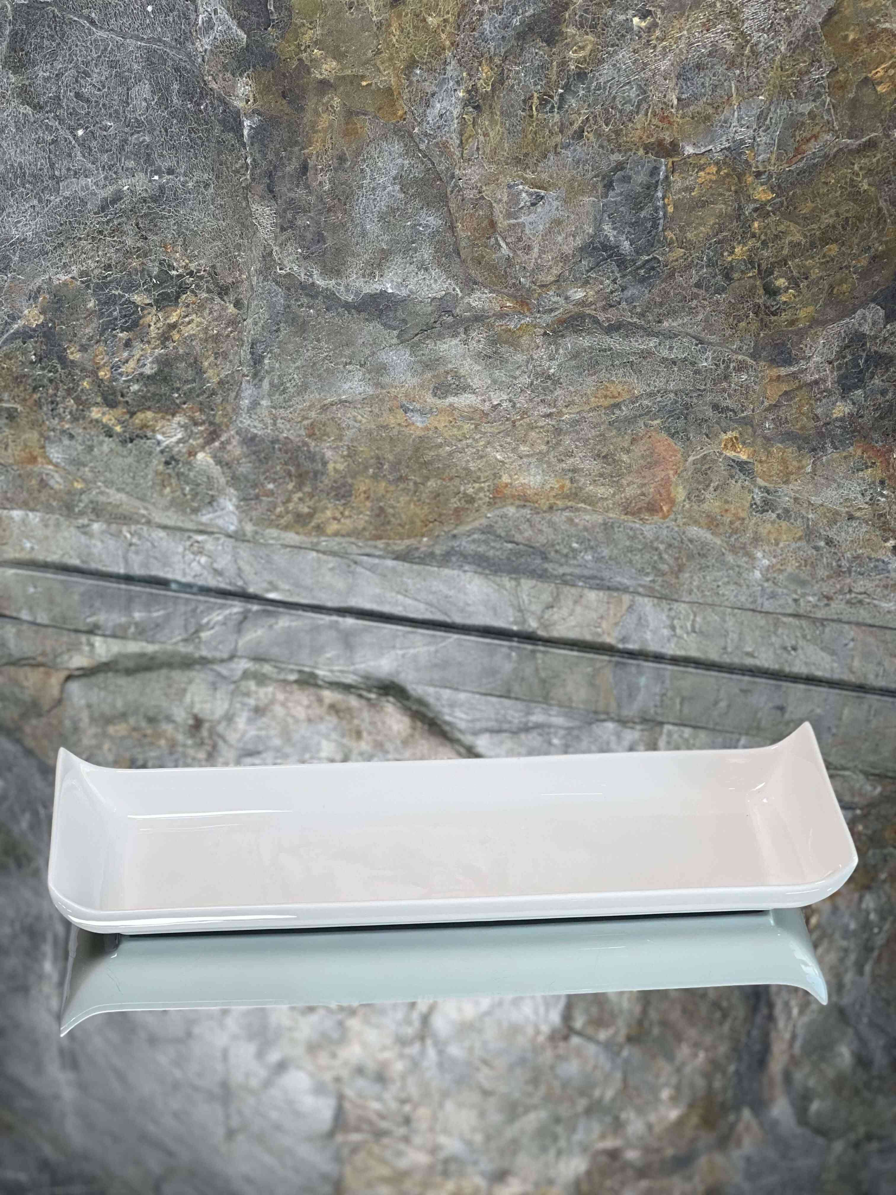  Plat Porcelaine Blanche 33*9cm 