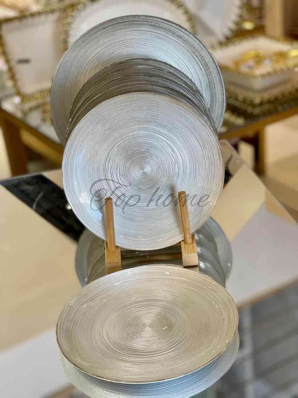 Service à gâteau en Verre 7 Pièces