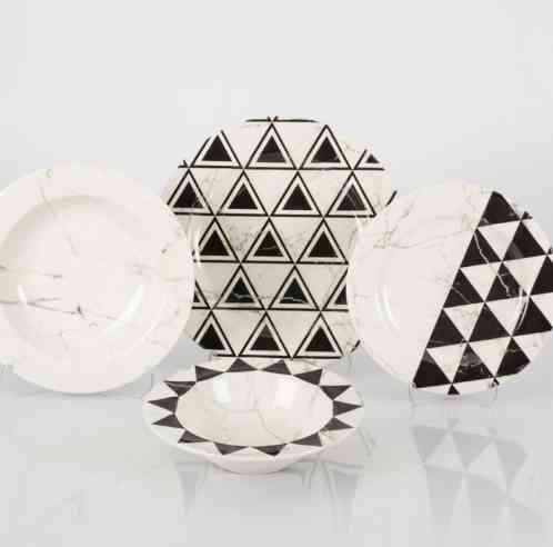 Service à Table 24 pièces en Céramique