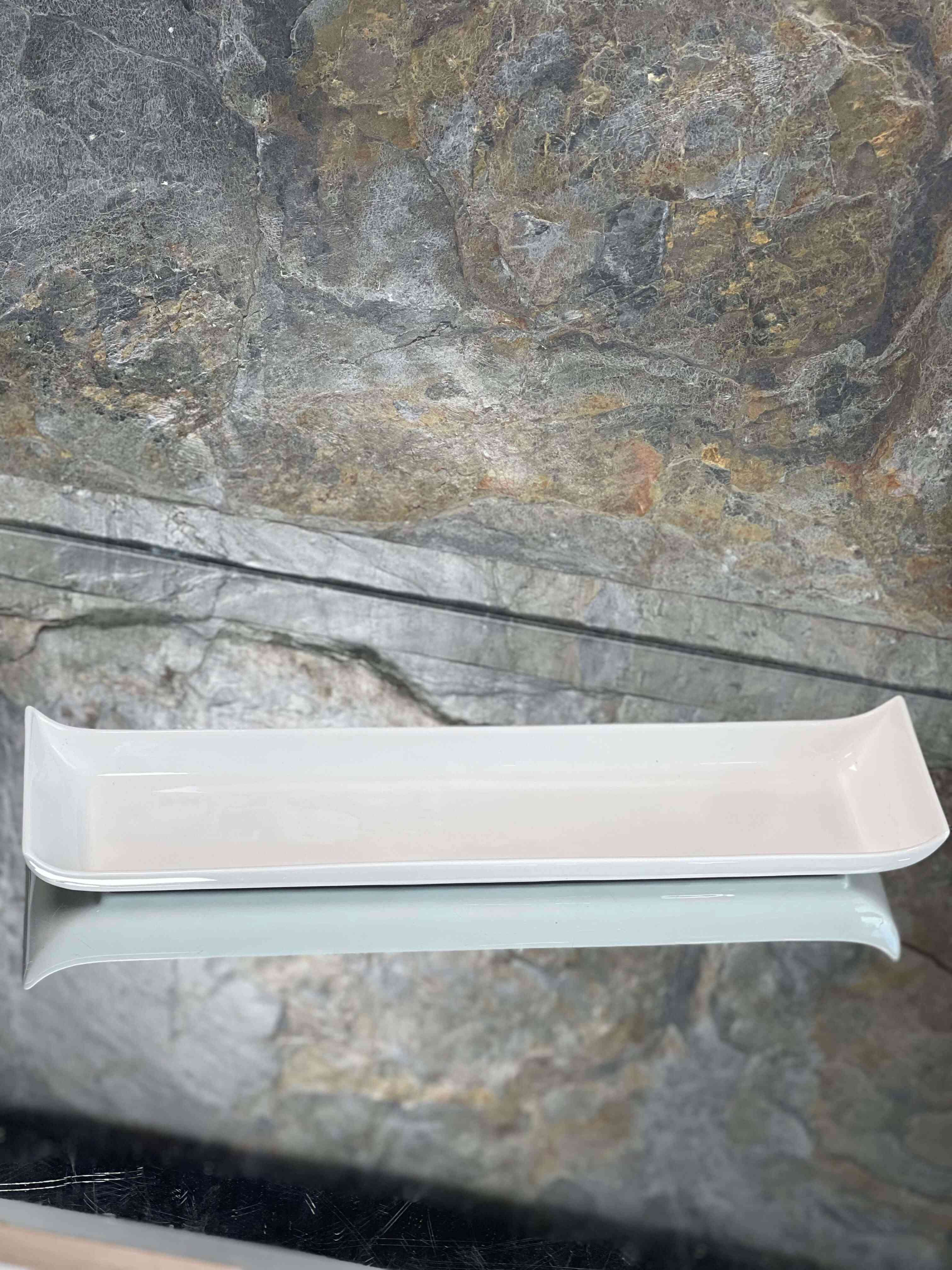  Plat Porcelaine Blanche 41*10cm 