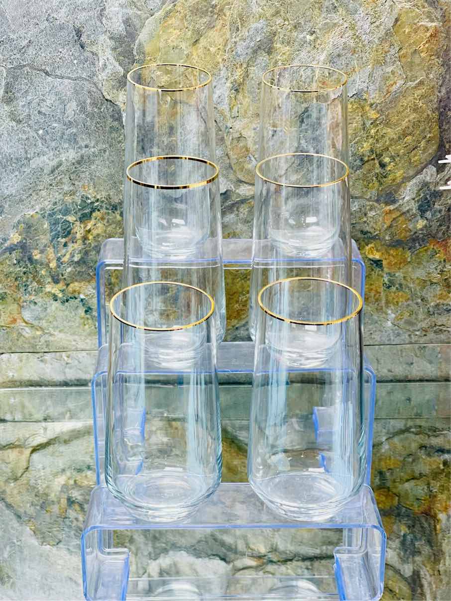Lot De 6 Verres A Eau 