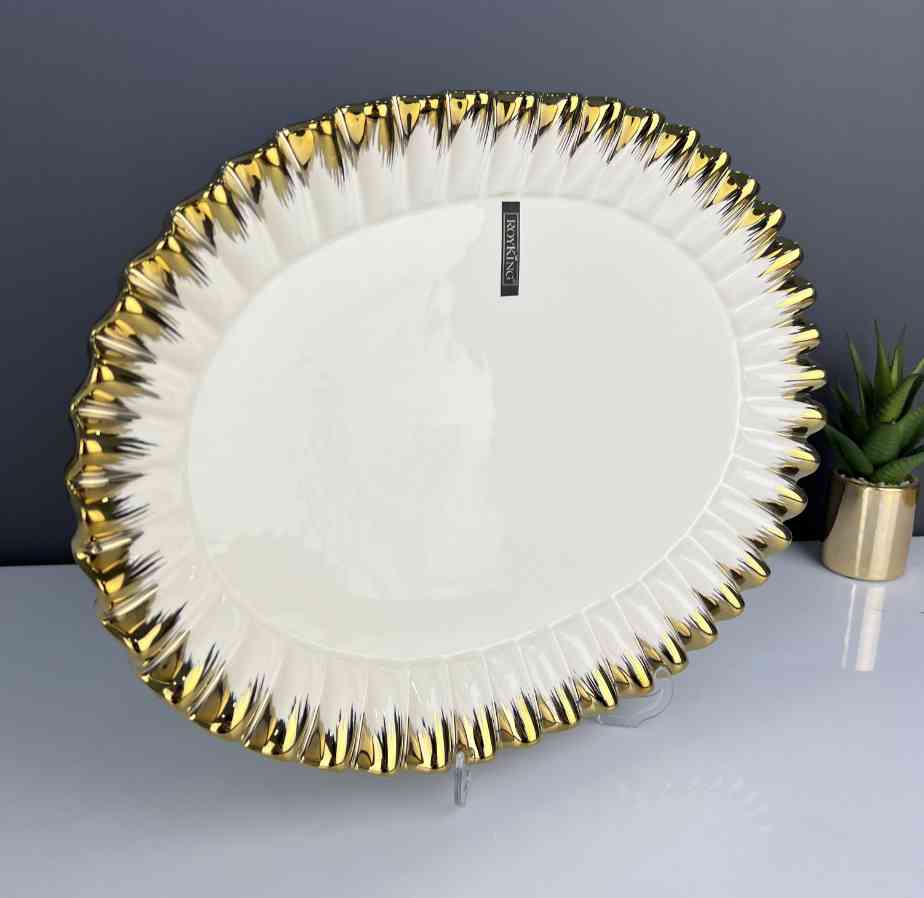 Plat de Présentation Oval 