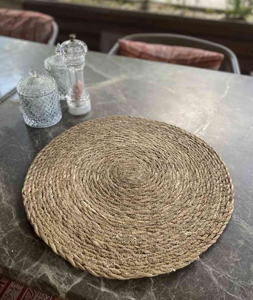 Set de table naturel Osier 36cm 