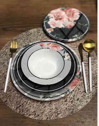 Service à Table 24 pièces en Céramique