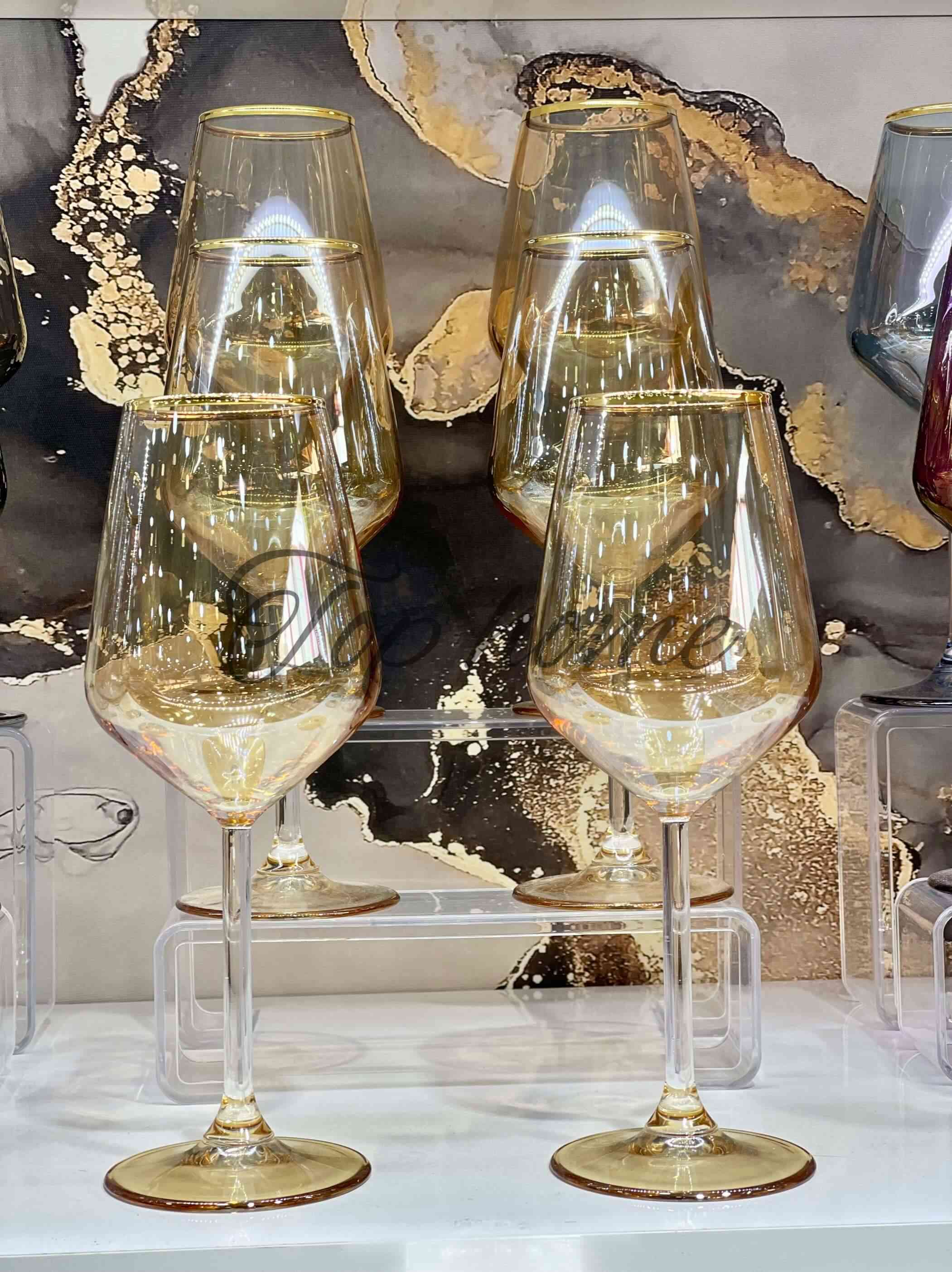 Service à Coupe 6 pièces en verre