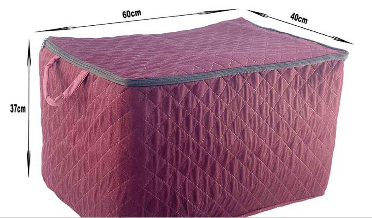 Housse de Rangement avec Fermeture et Poignée 60*40*37cm