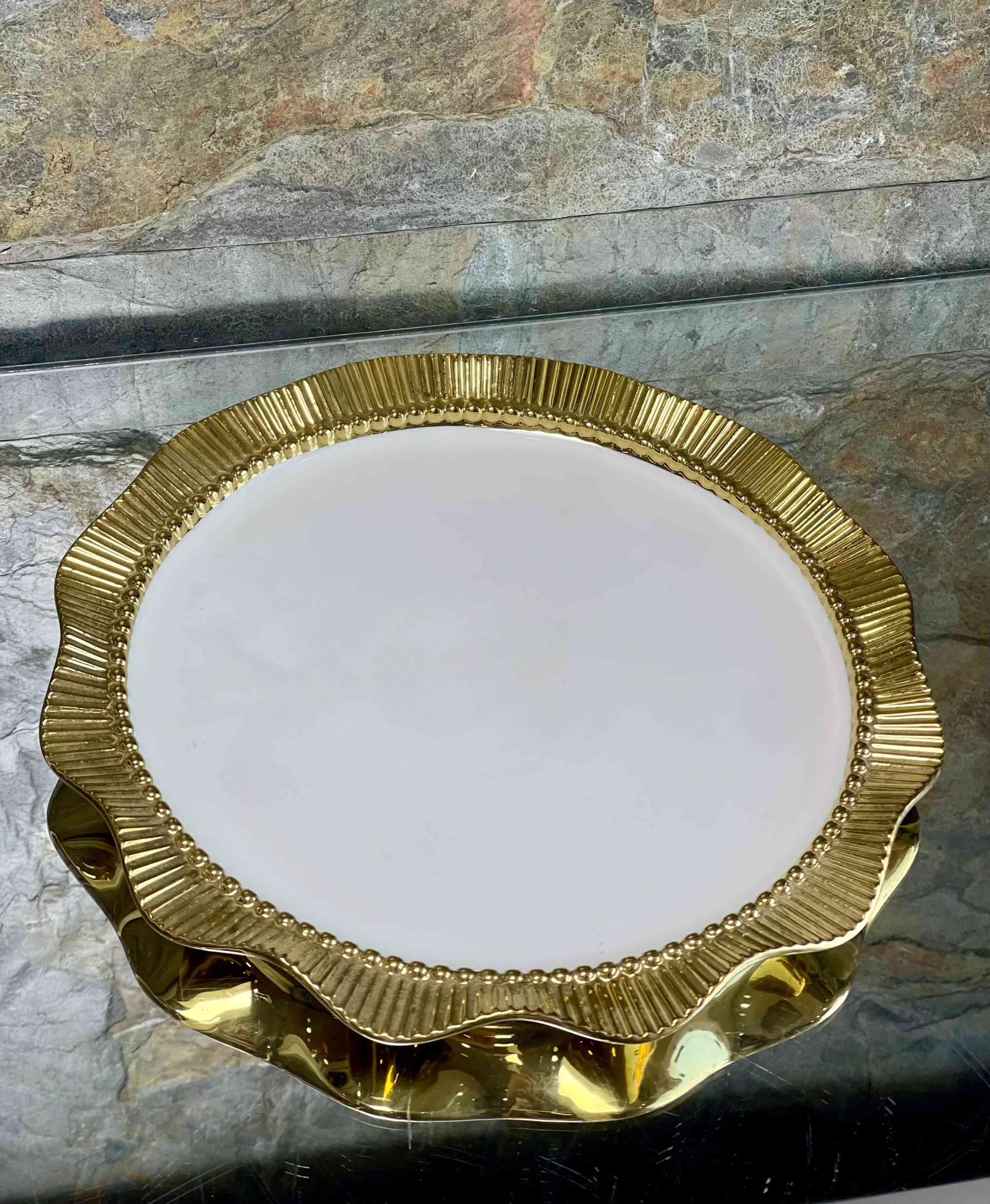 Plat de Présentation Rond 25 cm 