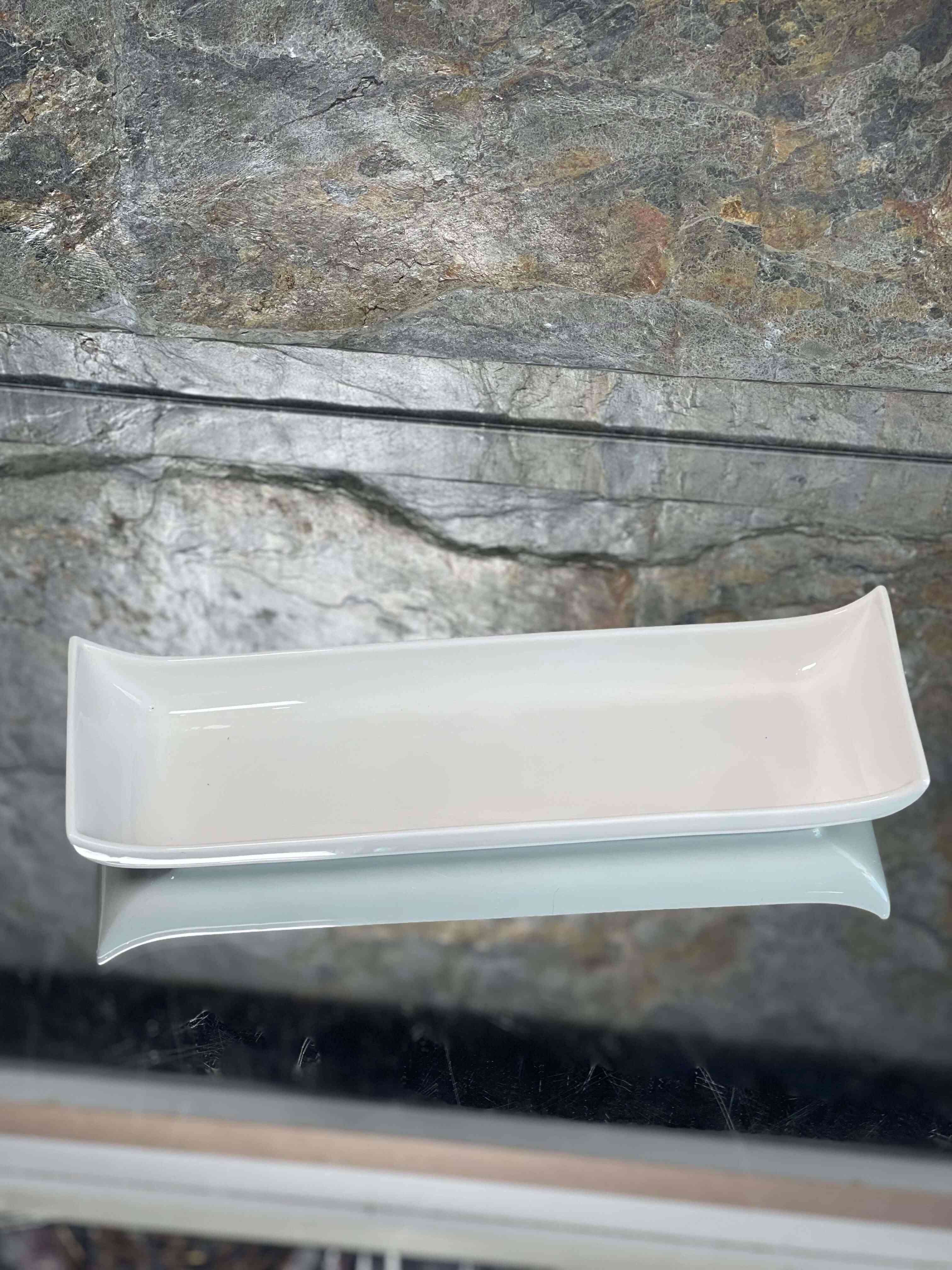  Plat Porcelaine Blanche 30*9cm