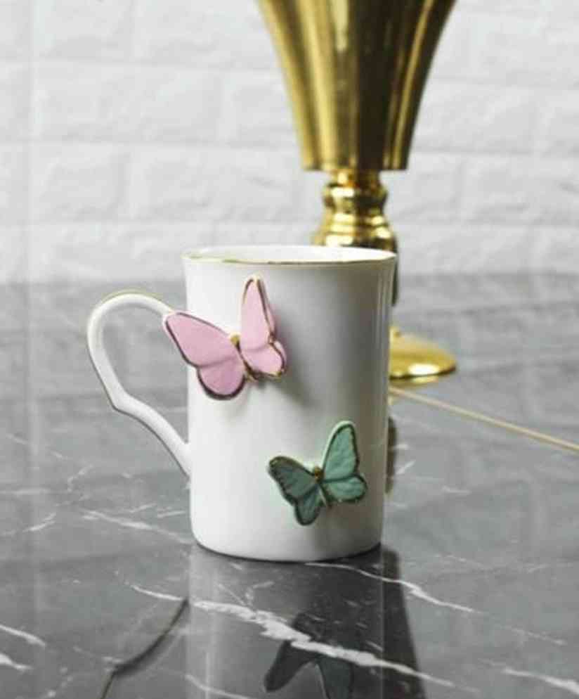 Mug papillon 