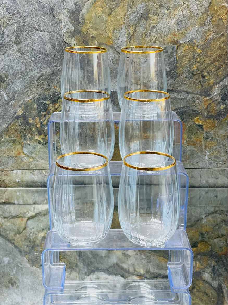Lot De 6 Verres A Eau 