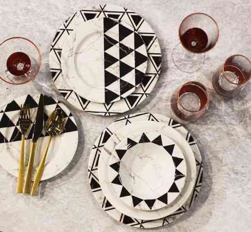 Service à Table 24 pièces en Céramique