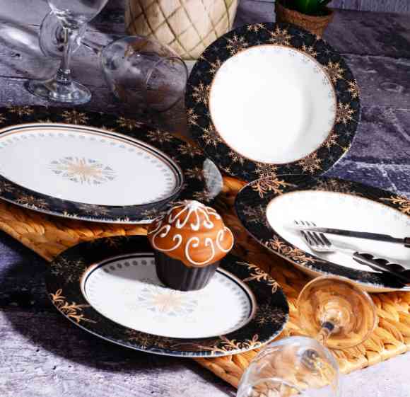 Service à Table 24 pièces en Céramique